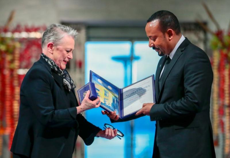 Nobelova nagrada za mir dodjeljena je premijeru Etiopije Abiyu Ahmedij - Nobelova nagrada za mir dodijeljena premijeru Etiopije
